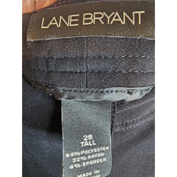 Lane Bryan Black Dress Pants, 28 Tall - Picture 6 of 7